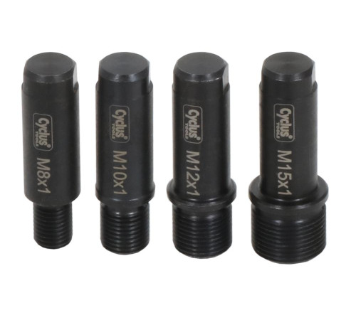 Tool set Cyclus Tools thread guides M8x1/M10x1/M12x1/M15x1 (720374)