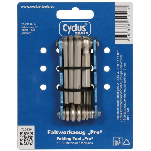 Tool Cyclus Tools Pro 10in1 Multitool foldable (720639)