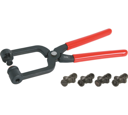 Tool pliers Cyclus Tools Chainring“r for chainring bolts with 5 bits A/B/C/D/E (729996)
