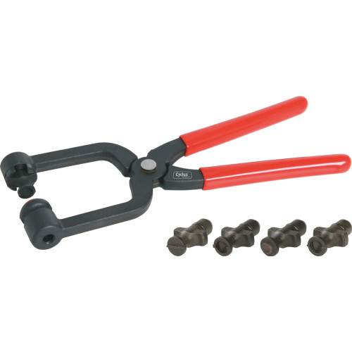 Tool pliers Cyclus Tools Chainring“r for chainring bolts with 5 bits A/B/C/D/E (729996)