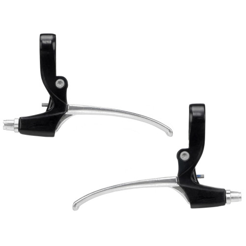 Brake levers Saccon Italy City 4-finger Alu black/silver