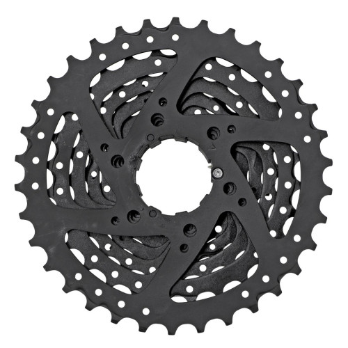 Aizmugurējais zobratu bloks SunRace CSM55 8-speed black-11-34T
