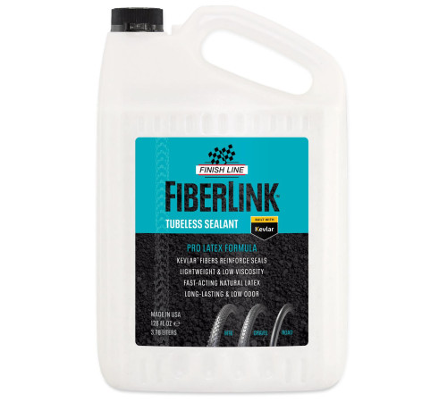 Tubeless tire sealant Finish Line FiberLink 3.77L