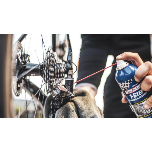 Chain cleaner/lube Finish Line 1-Step aerosol 502ml