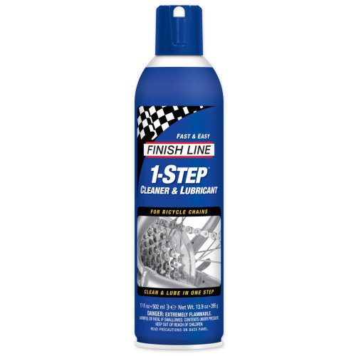 Chain cleaner/lube Finish Line 1-Step aerosol 502ml