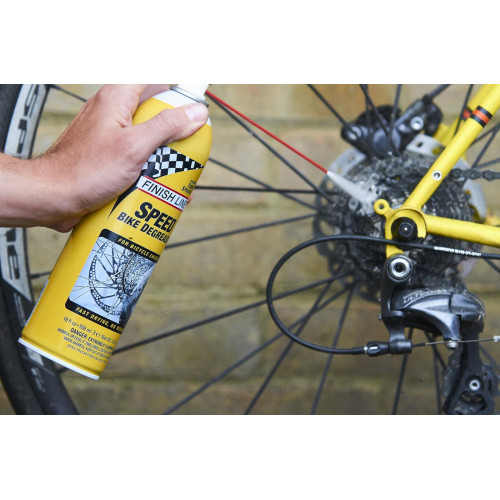 Transmisijas tīrītājs/attaukotājs Finish Line Speed Bike Turbo aerosol 558ml