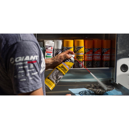 Transmisijas tīrītājs/attaukotājs Finish Line Speed Bike Turbo aerosol 558ml