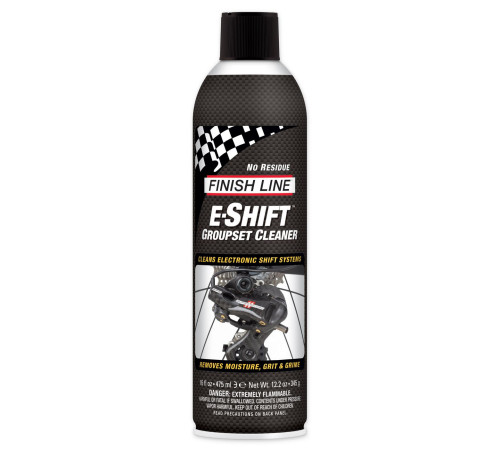 Transmisijas tīrītājs Finish Line E-Shift Groupset aerosol 475ml