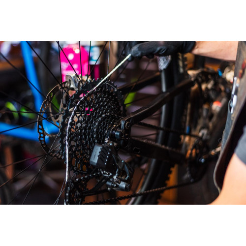 Drivetrain cleaner Finish Line Gear Floss microfiber (20 pcs.)