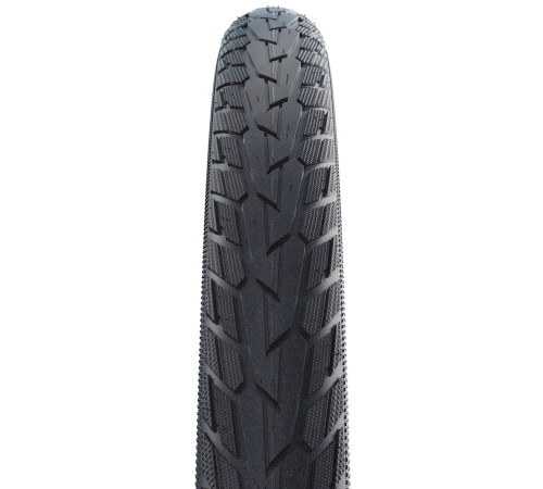 Tire 27" Schwalbe Road Cruiser HS 484, GreenCompound Wired 28/32-630 / 27x1 1/4 Gumwall