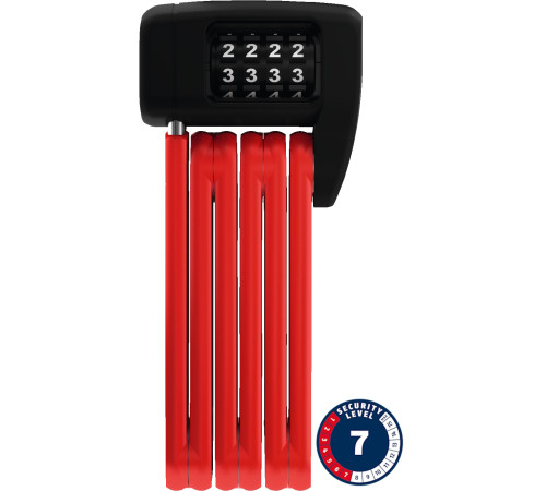 Lock Abus Bordo Combo Lite Mini 6055C/60 red