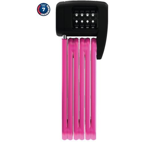 Lock Abus Bordo Combo Lite Mini 6055C/60 pink SYMBOLS