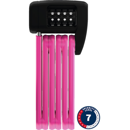 Lock Abus Bordo Combo Lite Mini 6055C/60 pink SYMBOLS