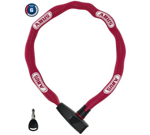 Lock Abus 6806K/85 coral (square chain)