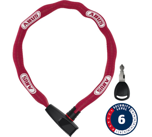 Lock Abus 6806K/85 coral (square chain)