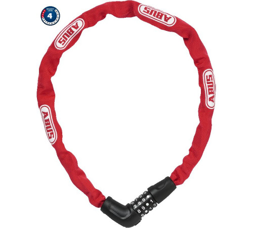 Lock Abus Steel-O-Chain 5805C/75 red