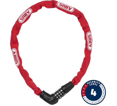Lock Abus Steel-O-Chain 5805C/75 red