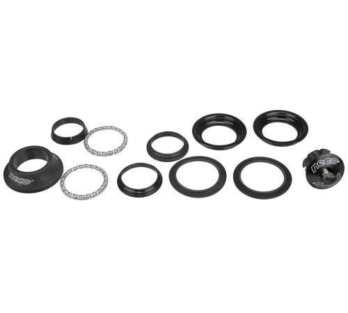 Headset Alu Semi Integrated NECO A-HEAD 1-1/8" H115MP black