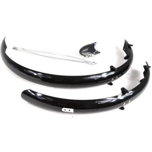 Mudguards set Orion OR 24"x53mm nylon black