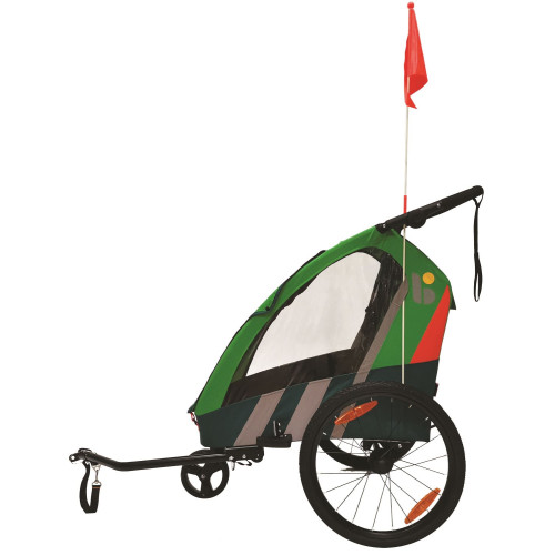 Bicycle trailer Bellelli Trailblazer for kids green