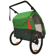 Velo piekabe Bellelli Trailblazer for kids green
