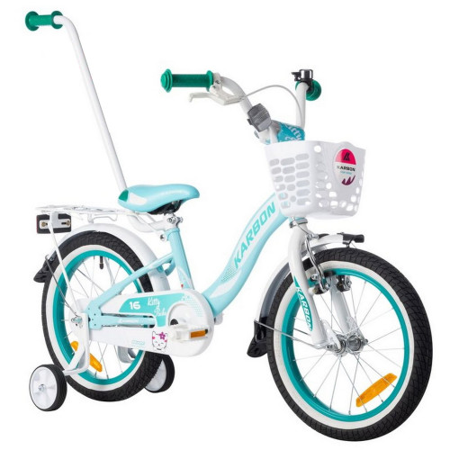 Bicycle Karbon Kitty 16 turquoise-white