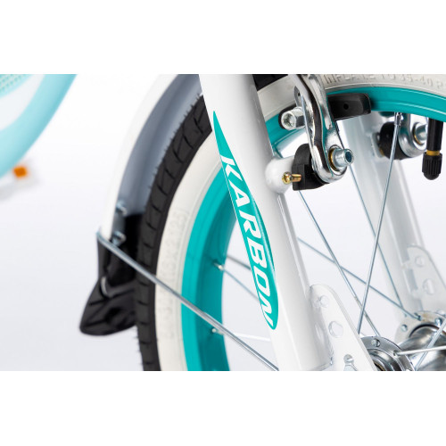Bicycle Karbon Kitty 16 turquoise-white