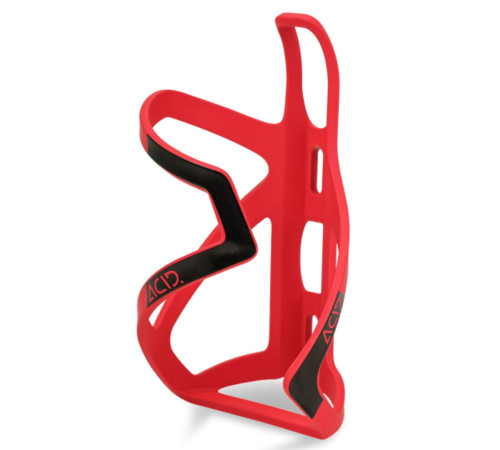 Bottle cage ACID HPP Sidecage matt red'n'glossy black