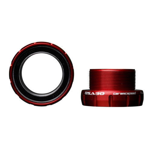 BB-set CeramicSpeed BSA30 68mm red (101317)