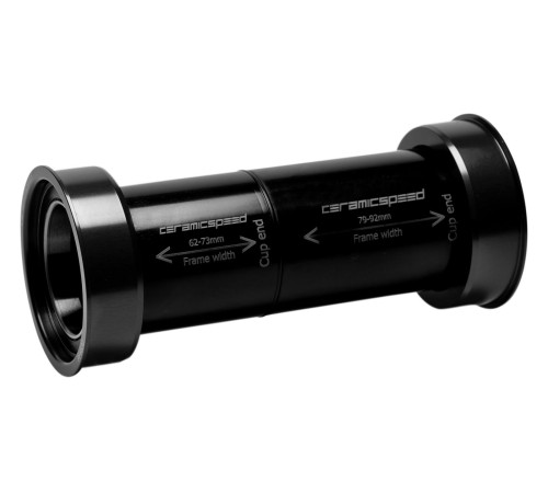 BB-set CeramicSpeed PF4630 (PF30/Bbright/PF30A/EVO386) PF30 / PF46X68, X73, X79, X86 All 30mm crank spindles black (105269)