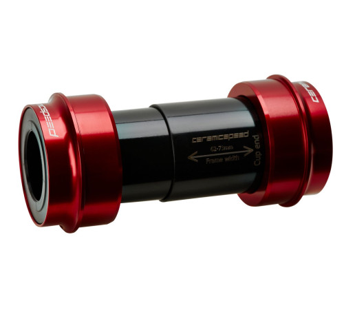 BB-set CeramicSpeed Road PF30 / PF46X68 for Shimano/FSA/Rotor 24mm red (101381)