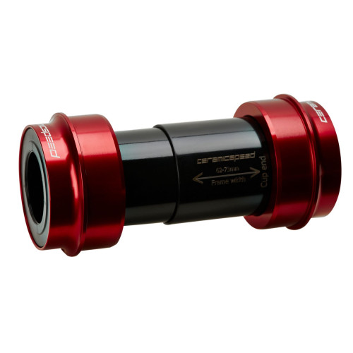 BB-set CeramicSpeed Road PF30 / PF46X68 for Shimano/FSA/Rotor 24mm red (101381)