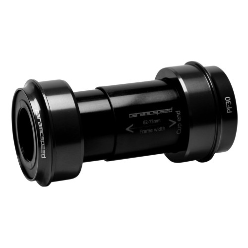 BB-set CeramicSpeed PF30A / PF46X73 for Shimano/FSA/Rotor 24mm black (104894)