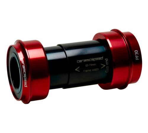 BB-set CeramicSpeed PF30A / PF46X73 for Shimano/FSA/Rotor 24mm red (104895)