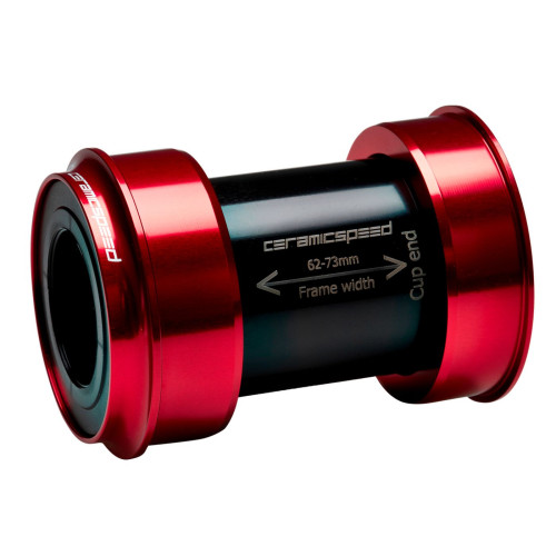 Monobloks CeramicSpeed PF30A / PF46X73 for SRAM GXP 24 / 22,2mm red (104899)