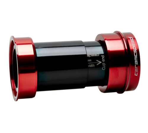 BB-set CeramicSpeed PF30A / PF46X73 for SRAM DUB 29 mm red (106758)