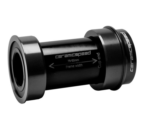 BB-set CeramicSpeed BBright / PF46X79 for Shimano/FSA/Rotor 24mm black (105170)