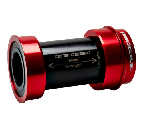 BB-set CeramicSpeed BBright / PF46X79 for SRAM DUB 29 mm red (106760)