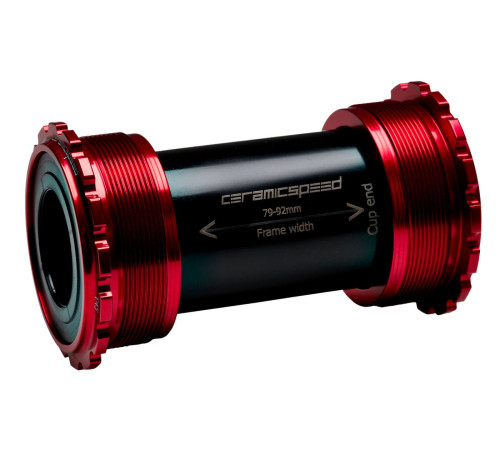 BB-set CeramicSpeed T45 Threadfit 82.5 for SRAM GXP 24 / 22,2mm red (105137)