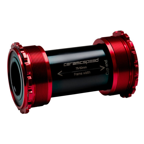 BB-set CeramicSpeed T45 Threadfit 82.5 for SRAM GXP 24 / 22,2mm red (105137)