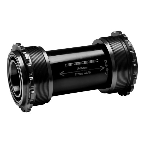 BB-set CeramicSpeed T45 Threadfit 82.5 for Campagnolo UltraTorque 25mm black (105131)