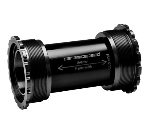 BB-set CeramicSpeed T45 Threadfit 82.5 black (105132)