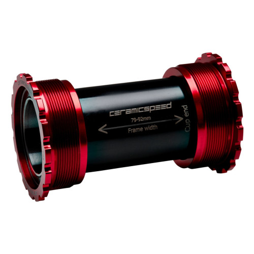 BB-set CeramicSpeed T45 Threadfit 82.5 red (105139)