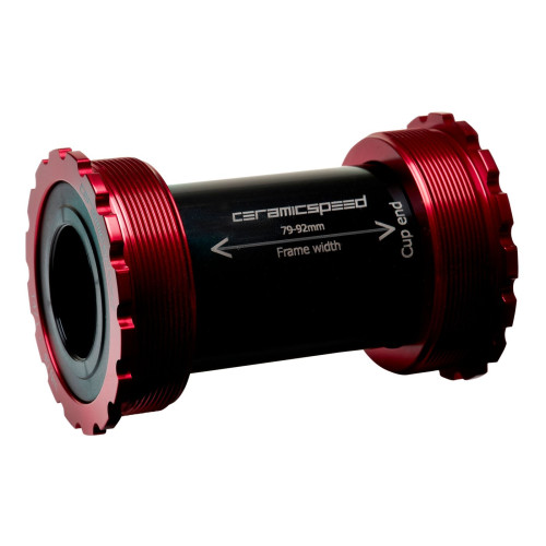 BB-set CeramicSpeed T45 Threadfit 82.5 for SRAM DUB 29 mm red (106768)