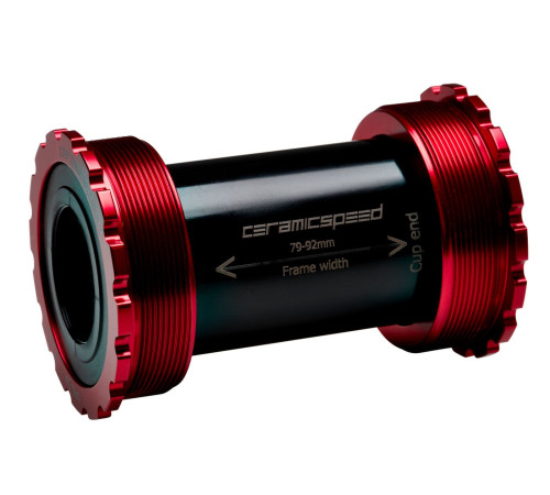 BB-set CeramicSpeed T47 / Threaded 47X86/85 for SRAM GXP 24 / 22,2mm red (105152)