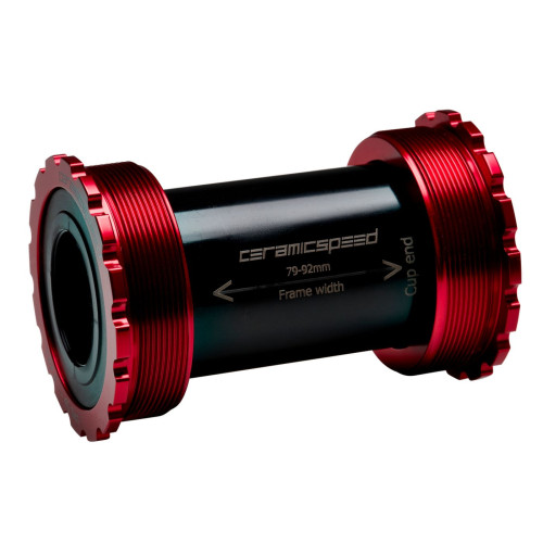 BB-set CeramicSpeed T47 / Threaded 47X86/85 for SRAM GXP 24 / 22,2mm red (105152)