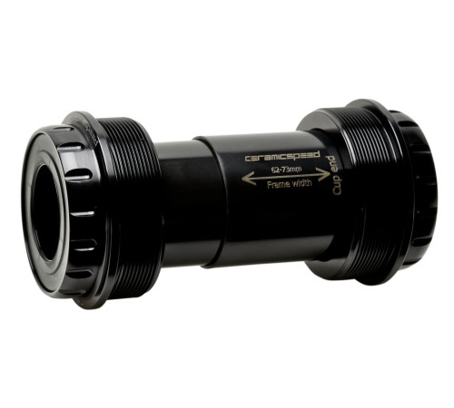 BB-set CeramicSpeed T47 / Threaded 47X68 for Shimano/FSA/Rotor 24mm black (107832)