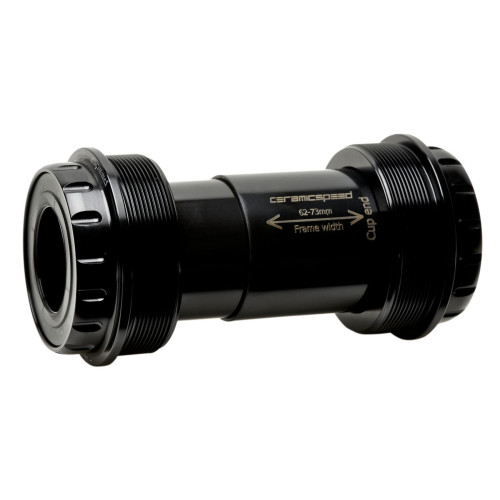 BB-set CeramicSpeed T47 / Threaded 47X68 for Shimano/FSA/Rotor 24mm black (107832)