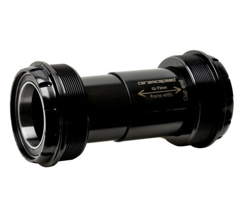 BB-set CeramicSpeed T47 / Threaded 47X68 All 30mm crank spindles black (107838)