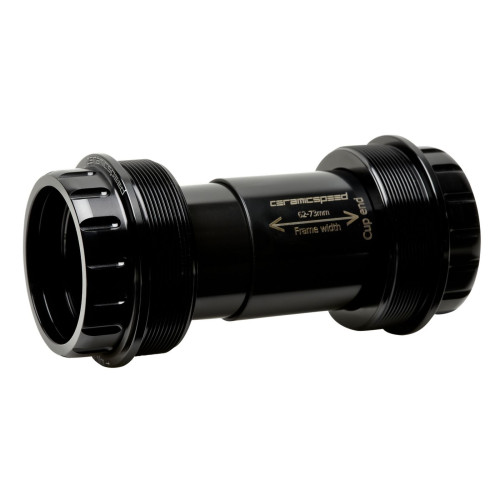 BB-set CeramicSpeed T47 / Threaded 47X68 for Campagnolo UltraTorque 25mm black (107830)